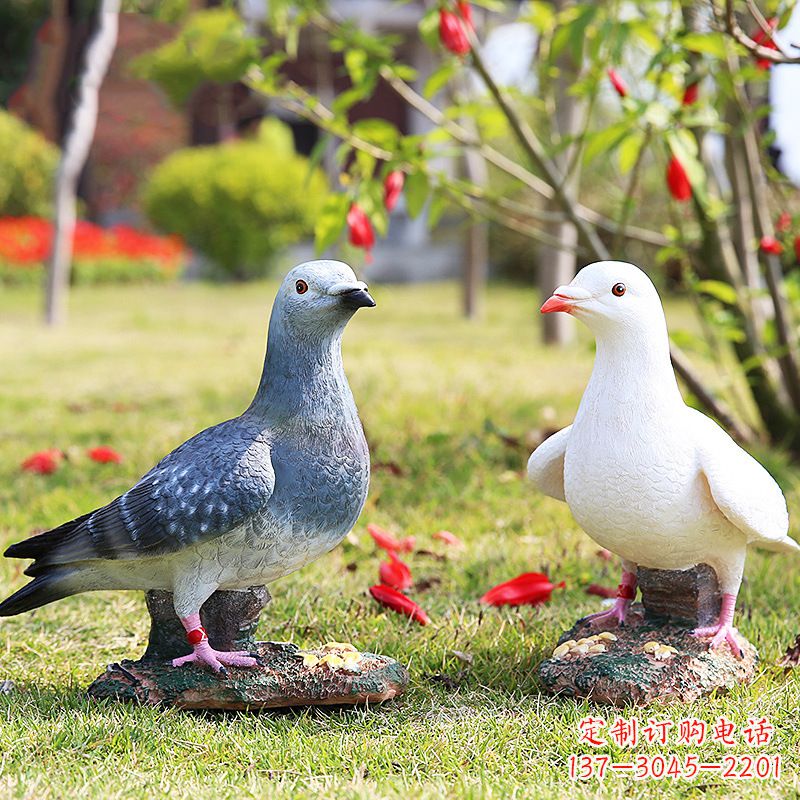 信阳秦皇岛和平鸽雕塑:表达和平与友谊的象征