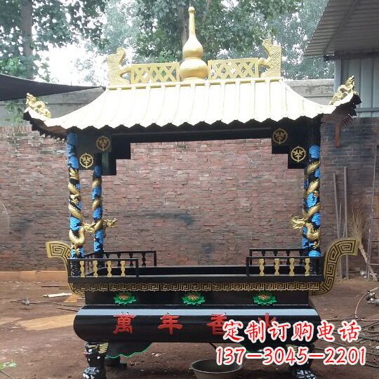 信阳琴书侣文铜香炉|传承文雅风韵