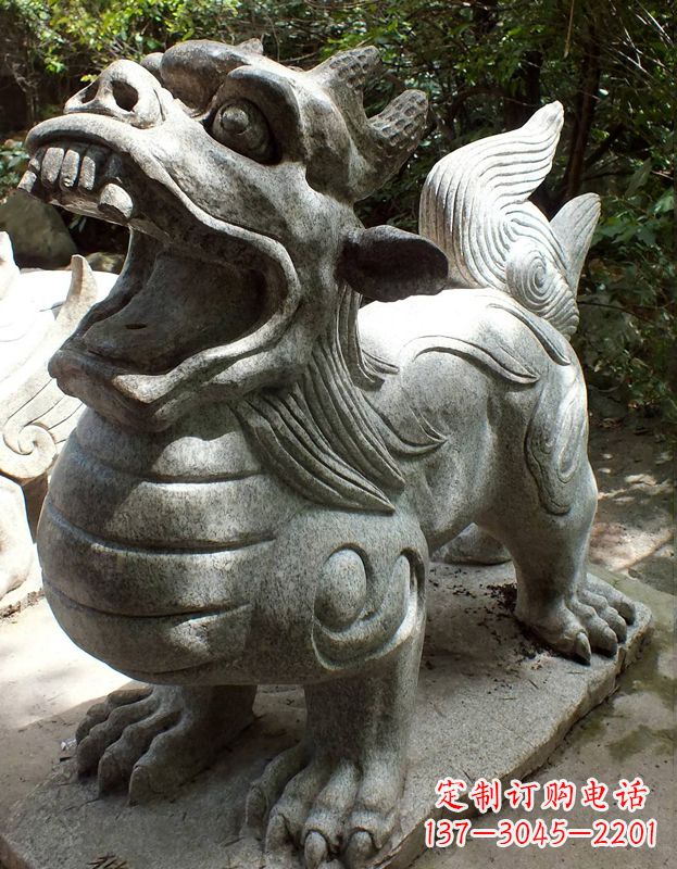 信阳质朴狴犴石雕,一览古朴之美