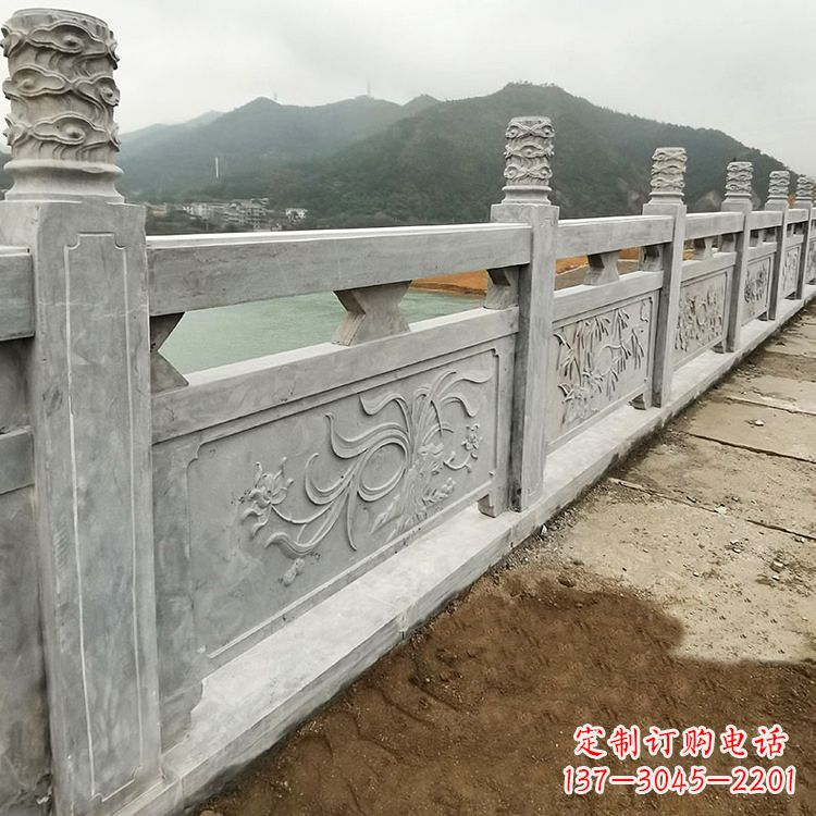 信阳青石仿古栏板雕塑打造经典美学
