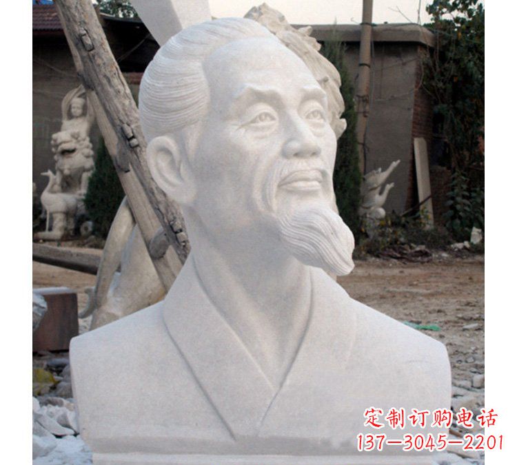 信阳屈原石雕，中国古代领袖的荣耀展现