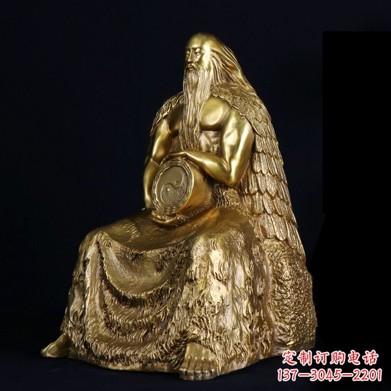 信阳伏羲雕塑,展示中国古老文明