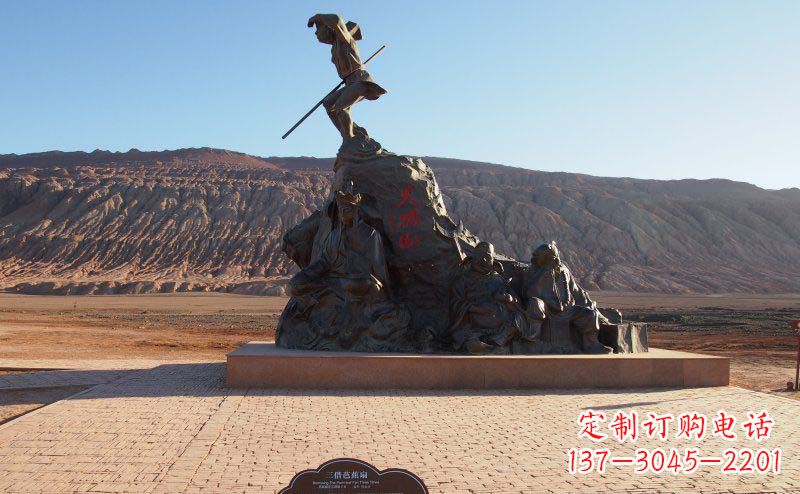 信阳中领雕塑|唐僧铜雕雕塑定制