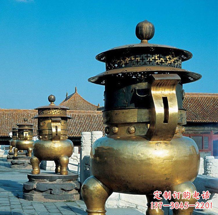 信阳专业的三足香炉雕塑