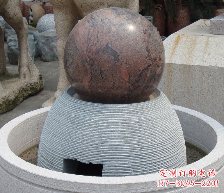 信阳沙岩喷泉雕塑是中领雕塑厂家一直专注于制作…