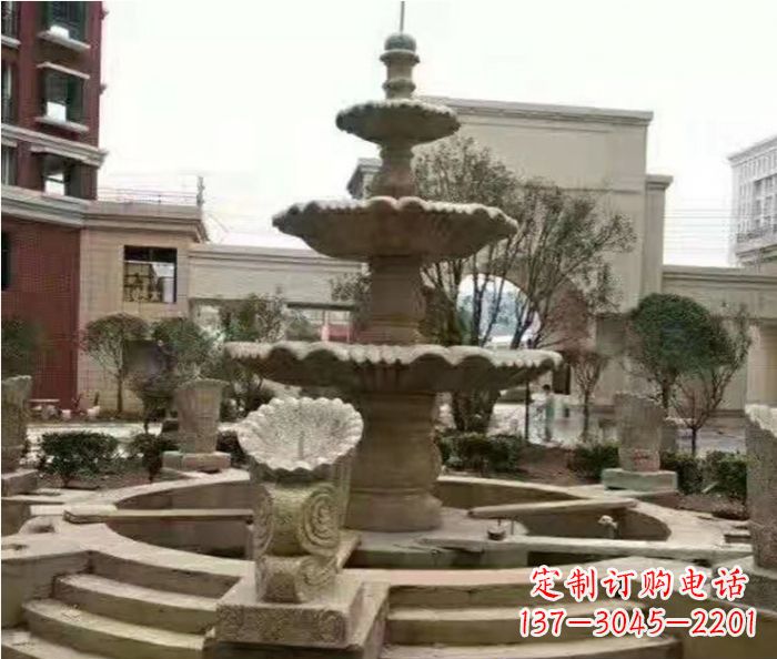 信阳高品质砂岩喷泉雕塑