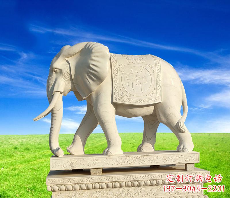 信阳来自中领雕塑的精美大象雕塑
