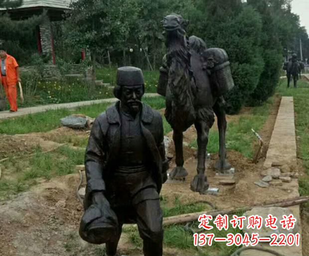 信阳中领雕塑骆驼雕塑定制