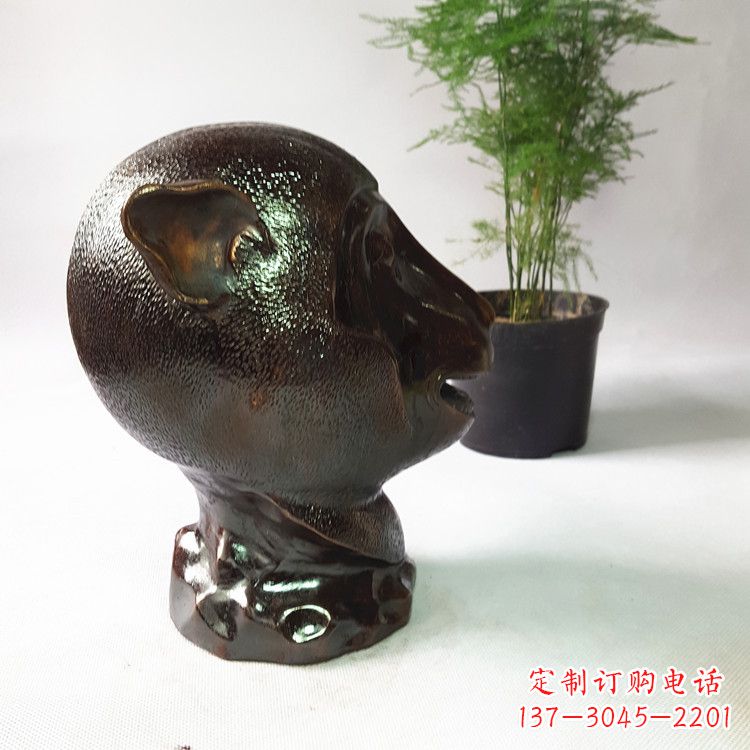 信阳中领雕塑:精美艺术品——猴年生肖铜兽雕塑