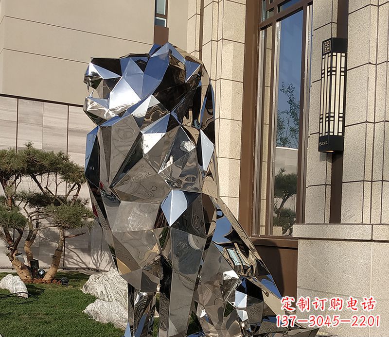 信阳历史荣耀:狮子雕塑门口摆件