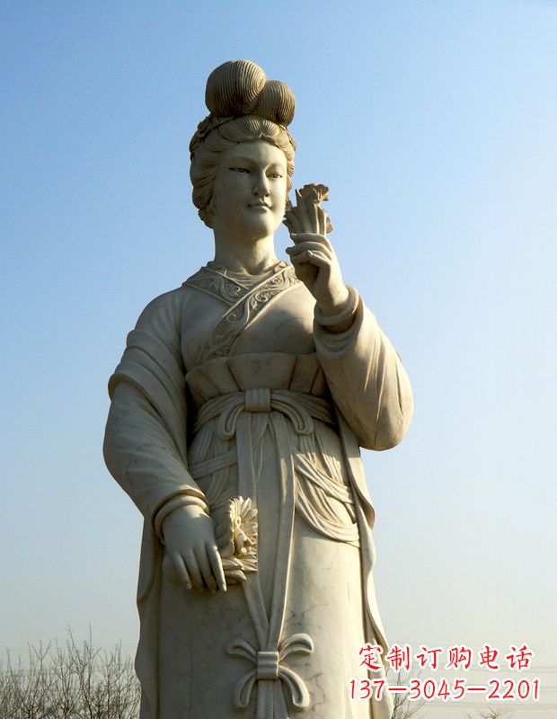 信阳美女雕塑是由中领雕塑定制的古典美女雕像,…