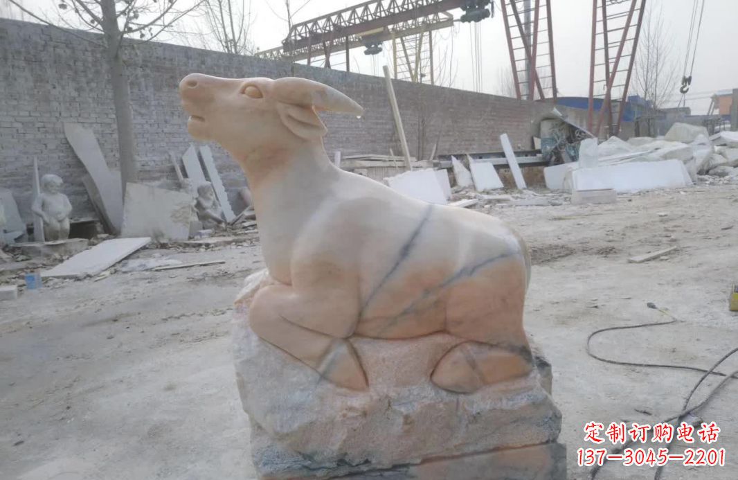 信阳精美动物十二生肖石雕