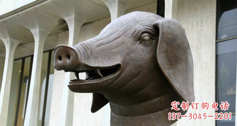 信阳中领雕塑十二生肖铜雕,带来家庭的幸福祝福