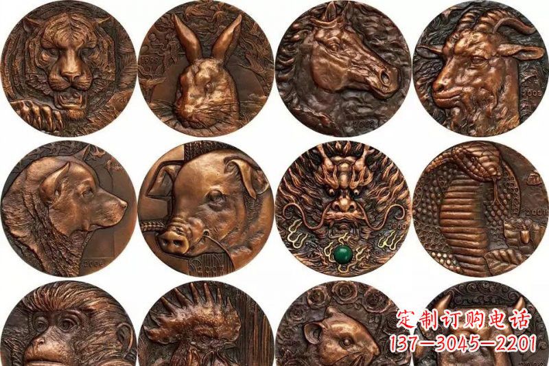 信阳品质卓越的生肖铜浮雕