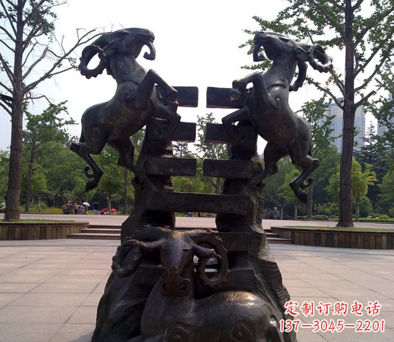 信阳传统工艺铜雕十二生肖
