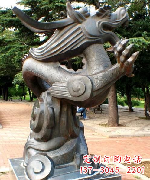 信阳高品质十二生肖铜雕龙