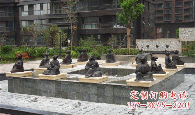 信阳中领雕塑:传承十二生肖文化的铜雕精品