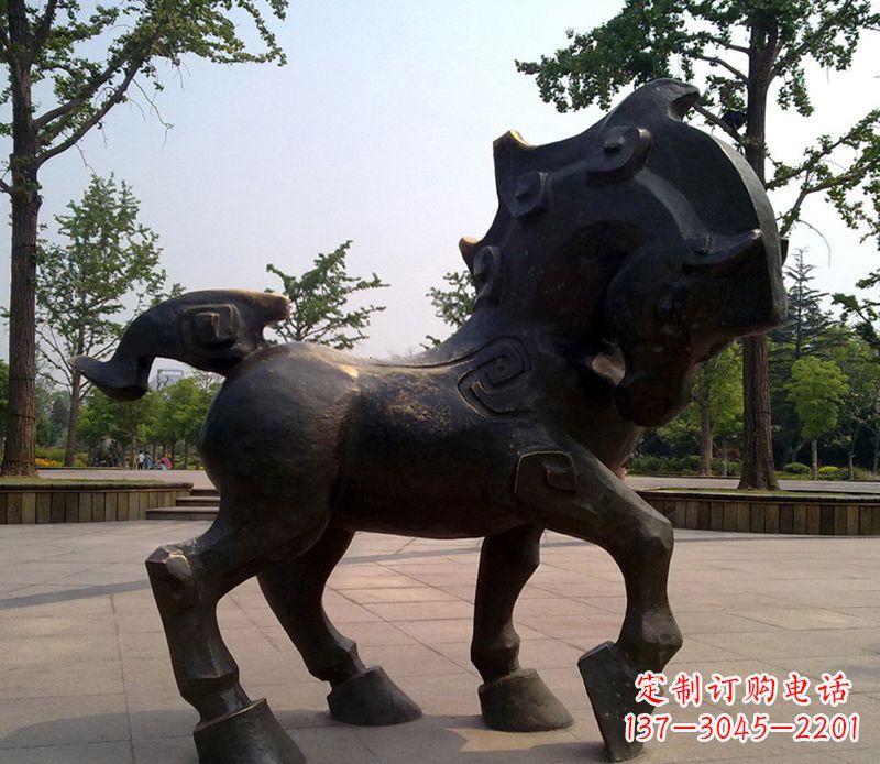 信阳中领雕塑的十二生肖铜雕塑是一款独具特色的…