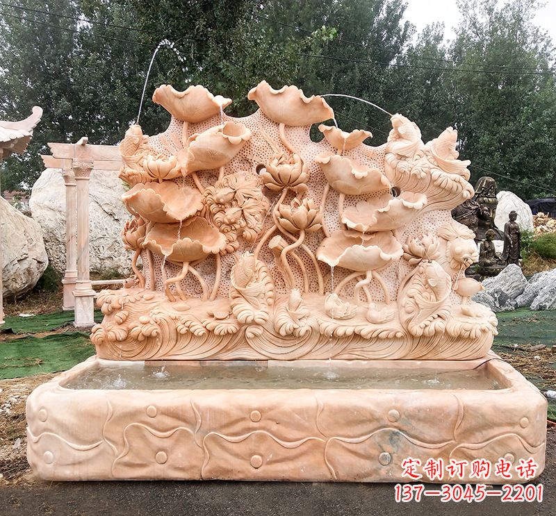 信阳汇聚自然艺术的石材喷泉雕塑