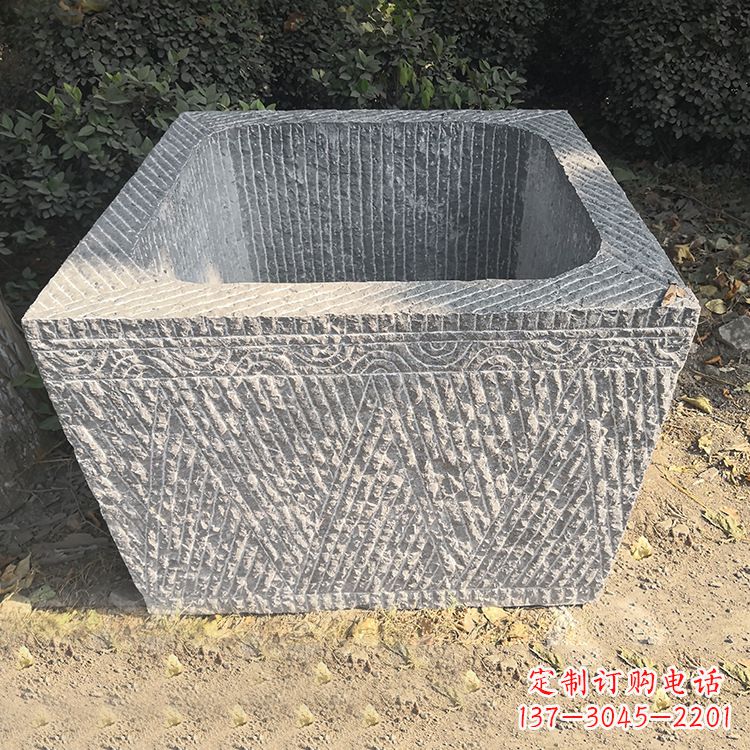 信阳精致石雕水槽,融合精美工艺