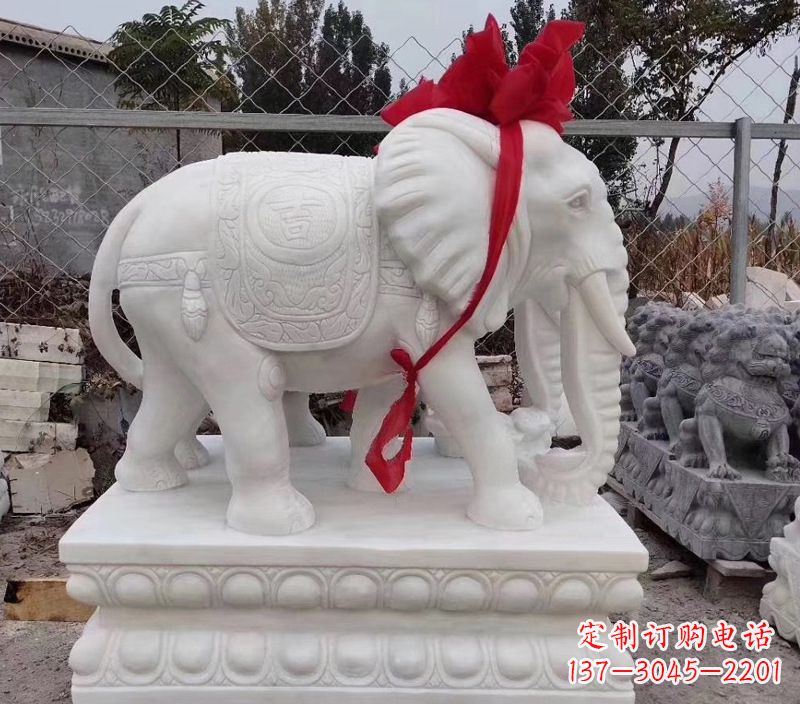信阳中领雕塑:完美呈现大象雕塑