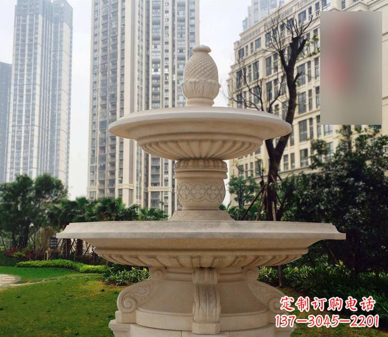 信阳专业定制石雕喷泉雕塑