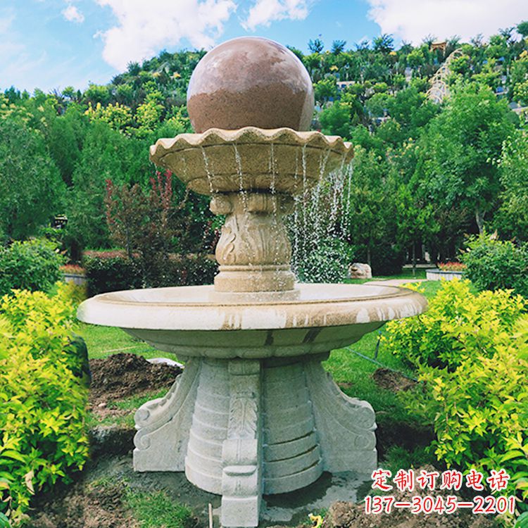 信阳中领雕塑提供高品质的城市喷泉石雕雕塑,是…