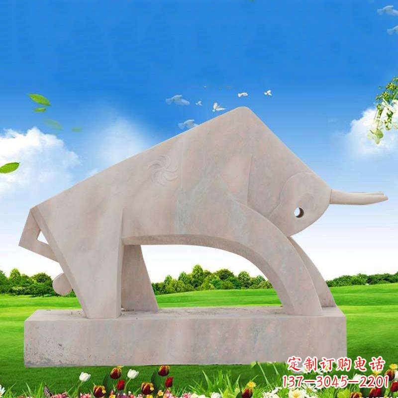 信阳中领雕塑-生肖牛雕塑