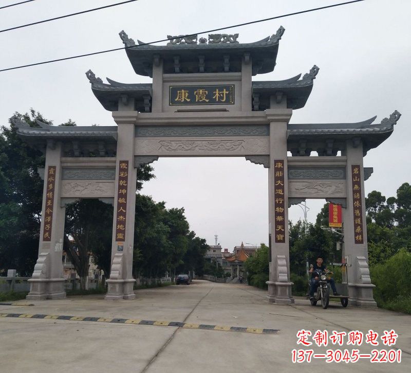 信阳石雕牌坊雕塑——让传统文化长存于时光