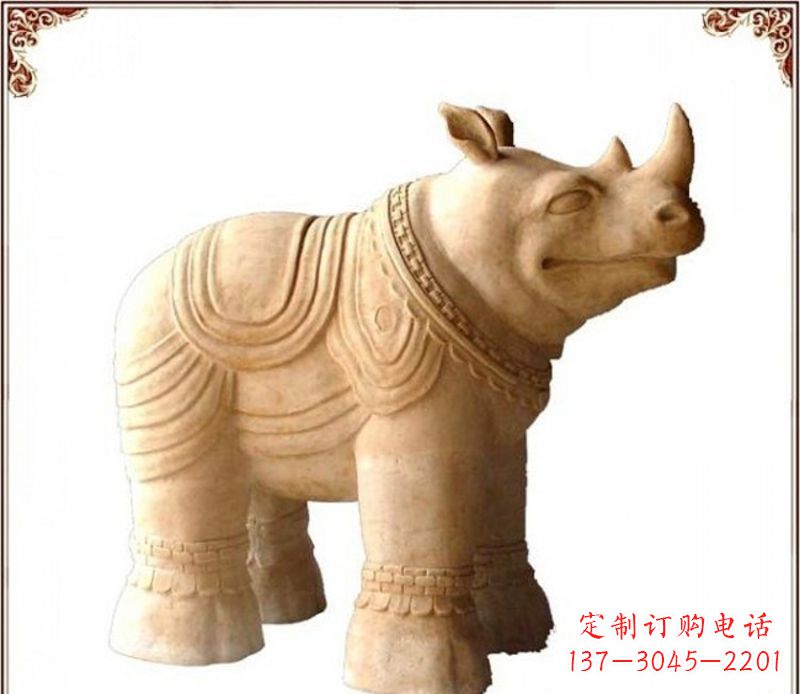 信阳中领雕塑:精致的水牛雕塑