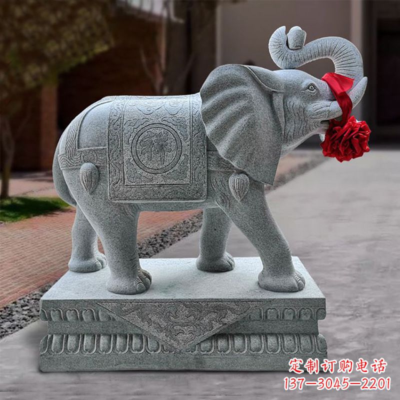 信阳中领雕塑定制大象雕塑