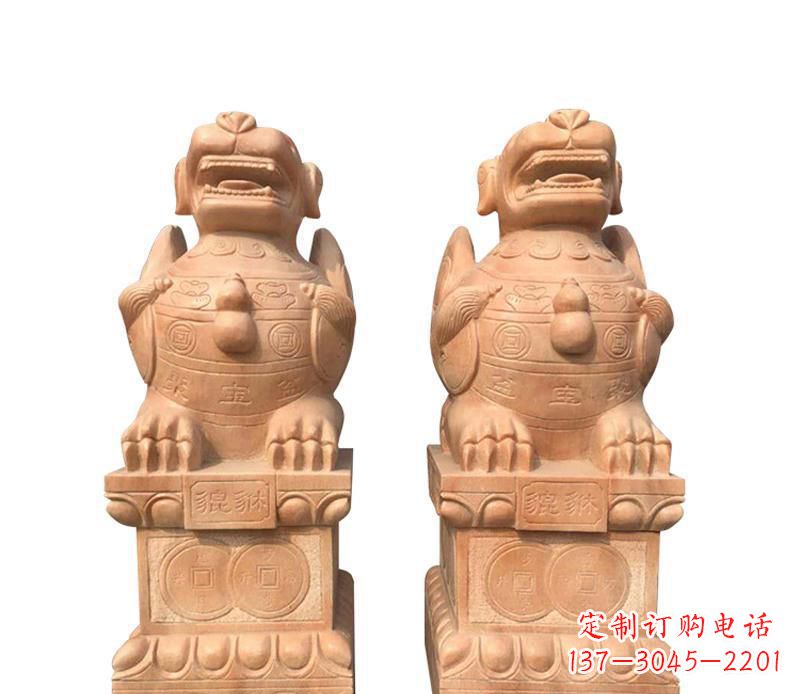 信阳精美貔貅雕塑,让太古神兽在家中常伴