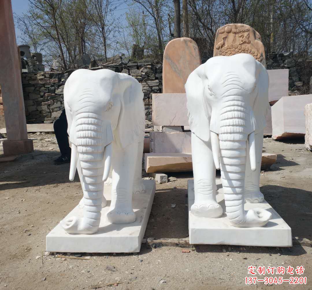 信阳精美大象雕塑,提升家居装饰氛围