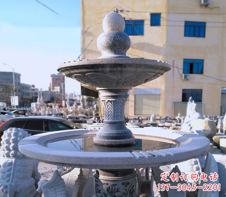 信阳雕塑虎头喷泉,激发您的想象力