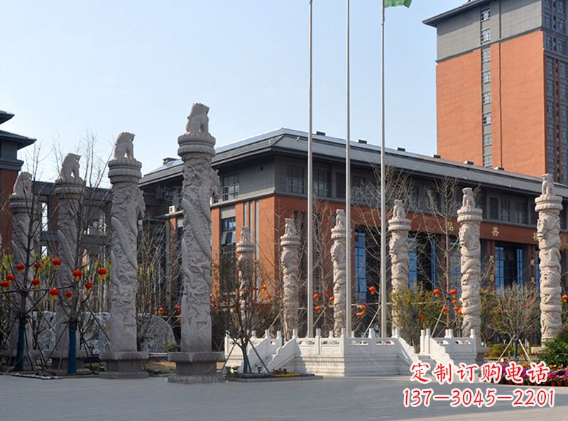 信阳华表—企业政府部门装饰柱的象征