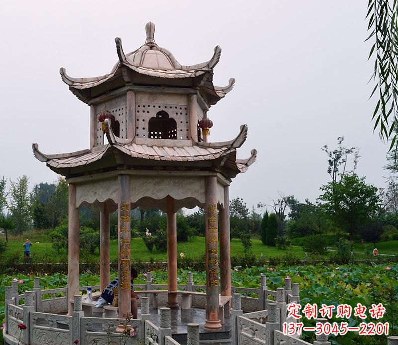 信阳装点你的空间,让石雕凉亭景观雕塑点缀你的美