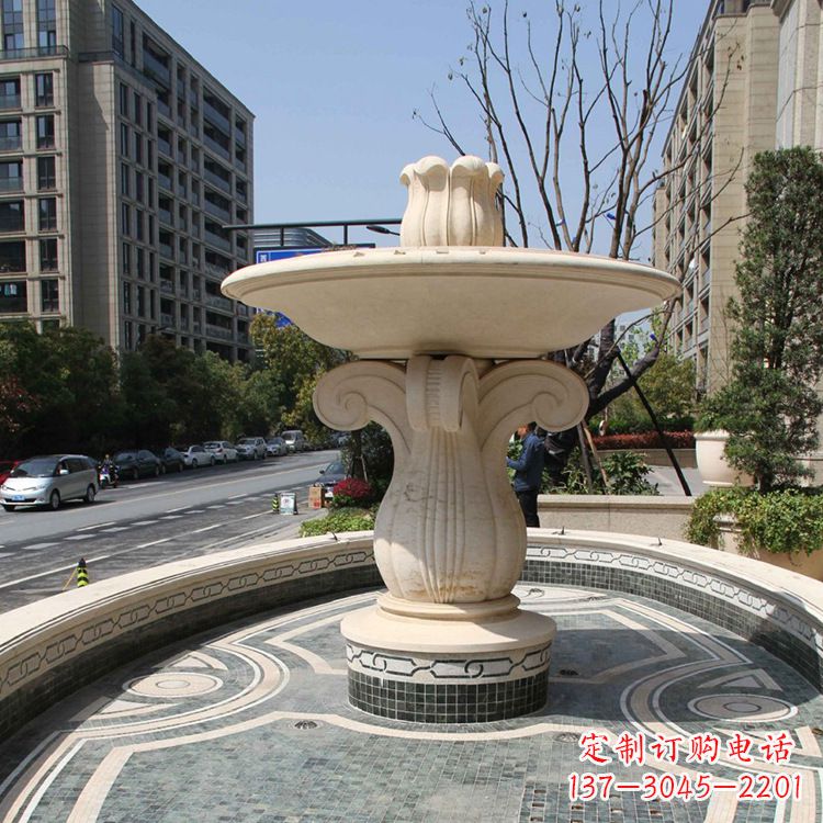 信阳流动的华丽,石雕欧式喷泉雕塑
