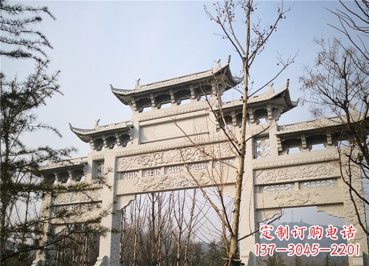 信阳定制高品质牌坊雕塑