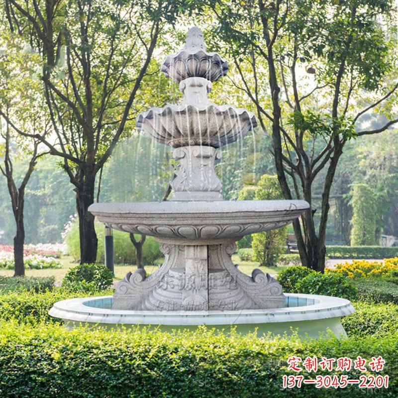 信阳石雕喷泉 喷水池