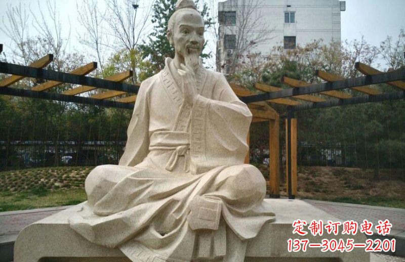 信阳石雕祖冲之