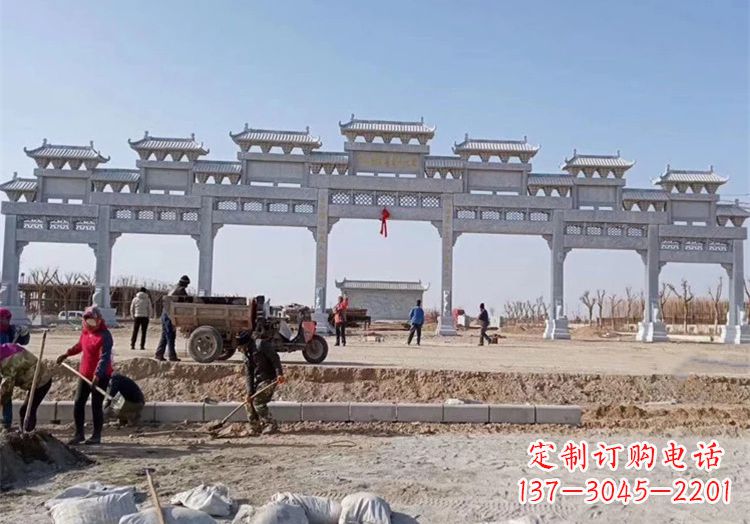 信阳石牌坊九楼