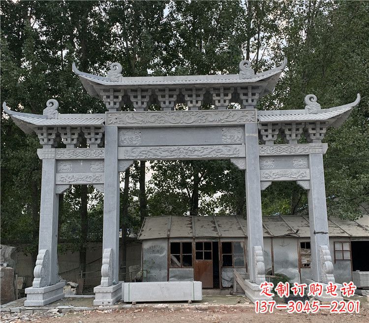 信阳石牌坊石雕牌坊