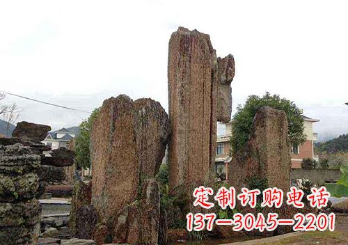 信阳石笋石假山