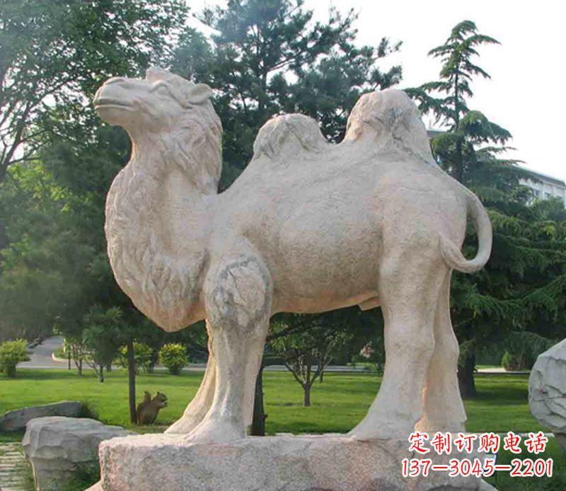 信阳石头骆驼雕塑