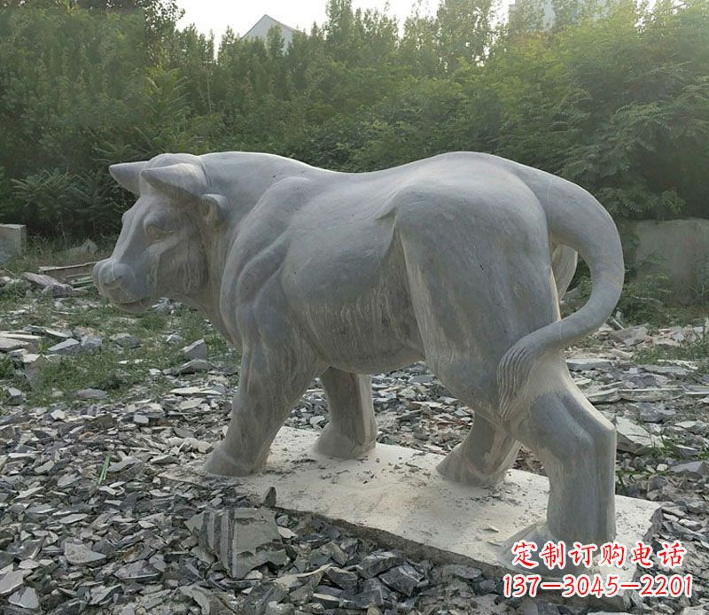 信阳水牛雕公园动物雕塑