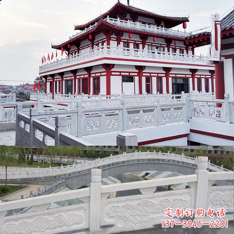 信阳寺院石栏板