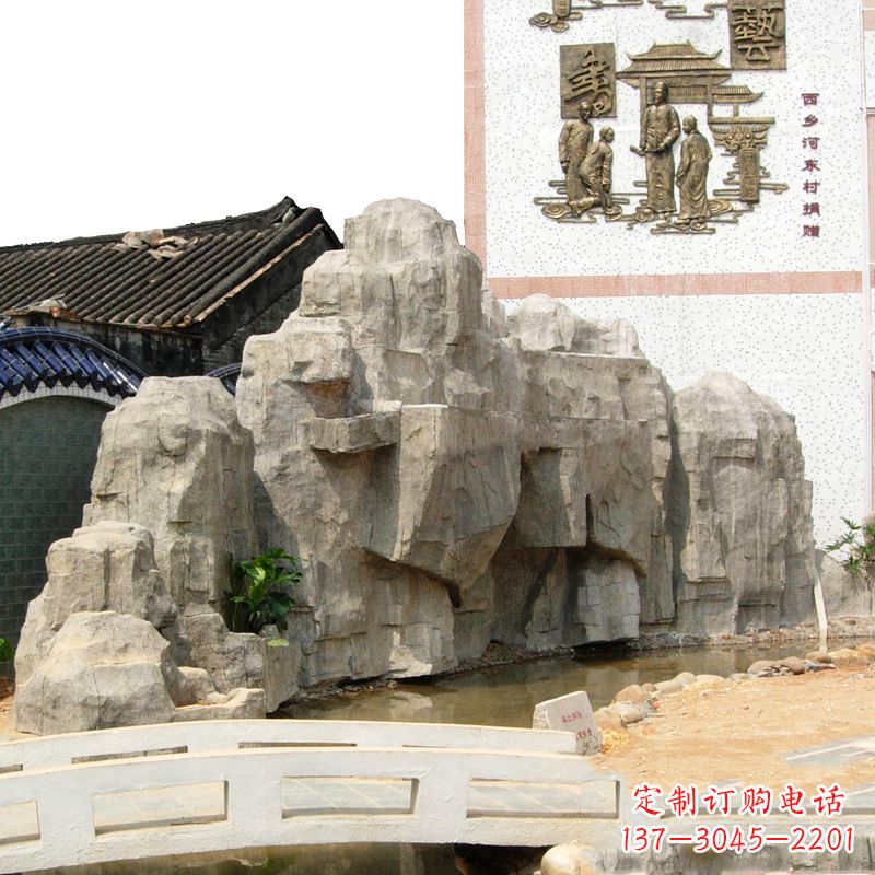 信阳塑石假山雕塑