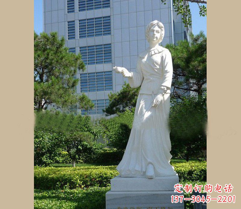 信阳提灯天使弗洛伦斯·南丁格尔石雕