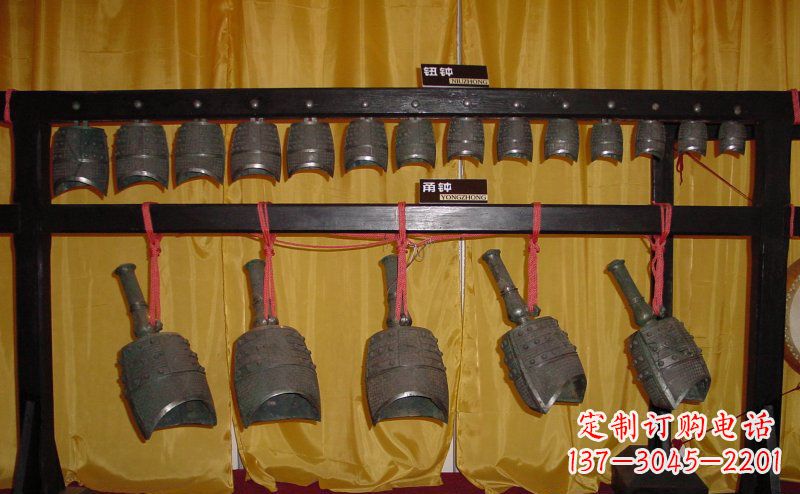 信阳铜编钟古代乐器雕塑