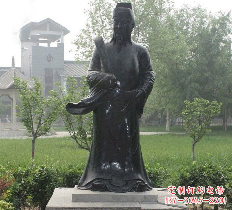 信阳铜雕八仙曹国舅